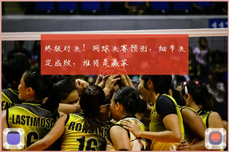 终极对决!网球决赛预测,细节决定成败,谁将是赢家